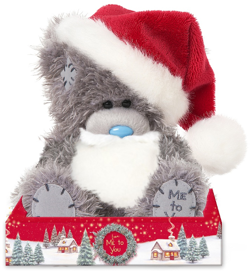 Julebamse med hat og skæg, 15cm - Me To You, GetaTeddy
